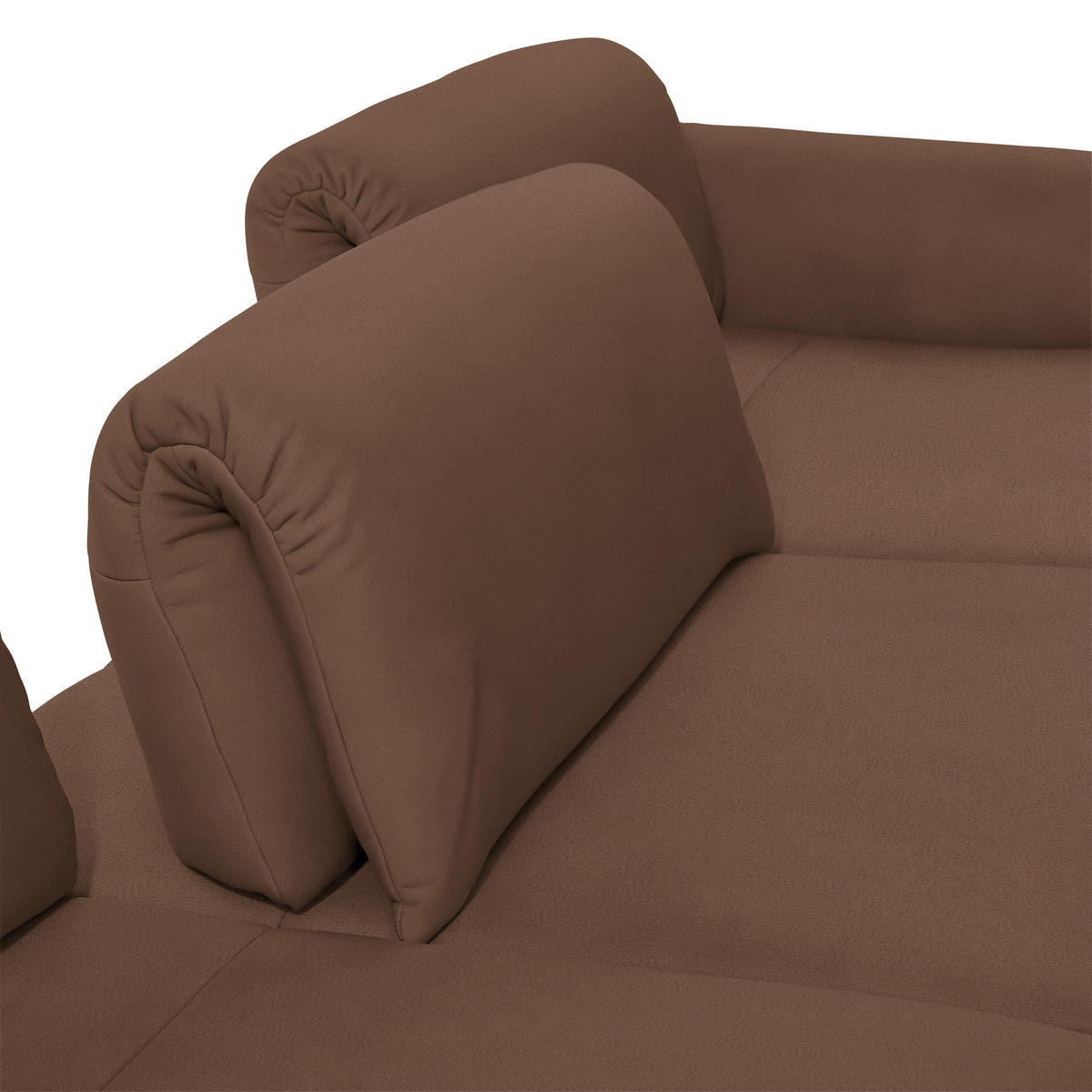 ECKSOFA in Echtleder Braun  308/173 cm  - Anthrazit/Braun, Design, Leder/Metall (308/173cm) - Joop!