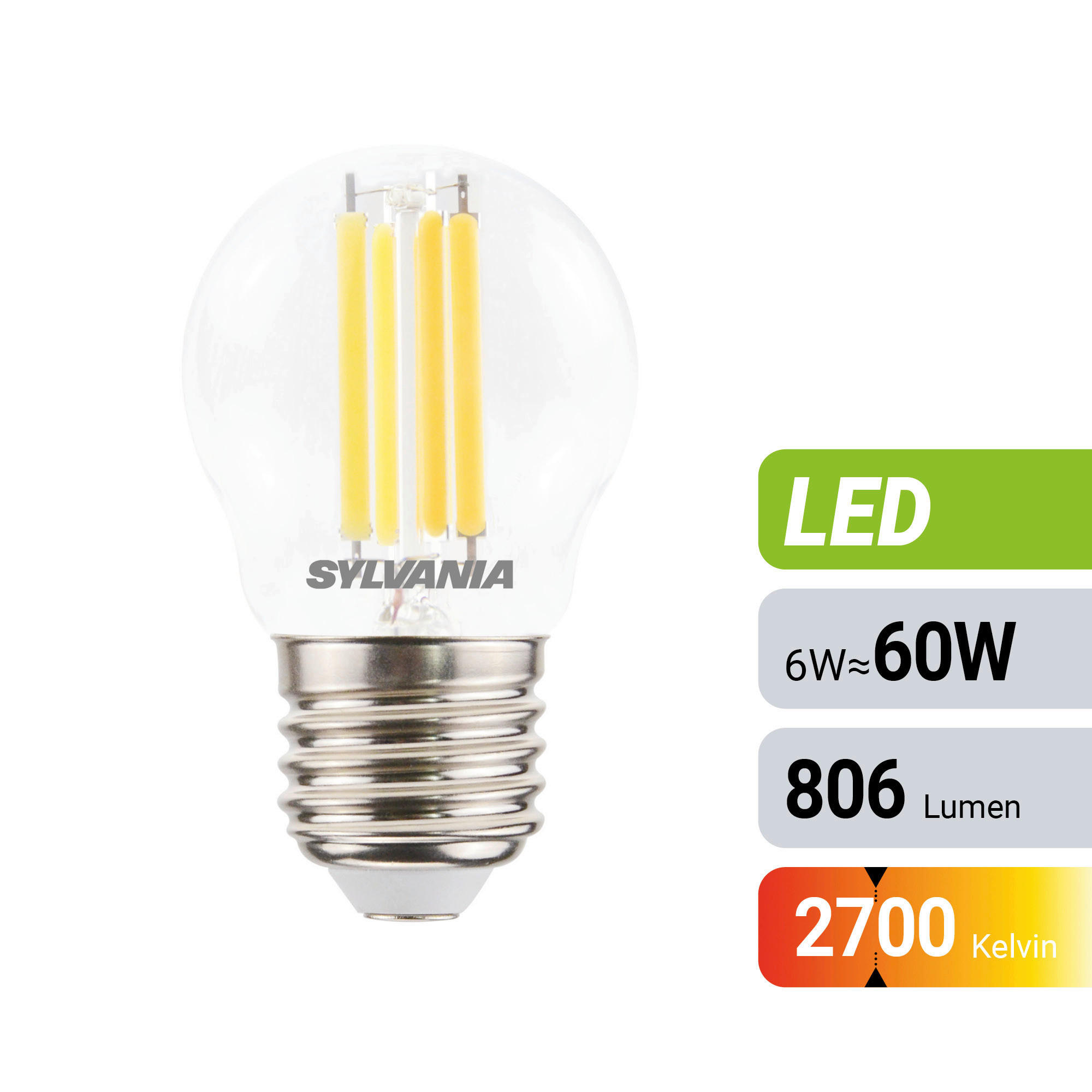 BEC LED CU FILAMENT - Basics (4.5/7.8cm)