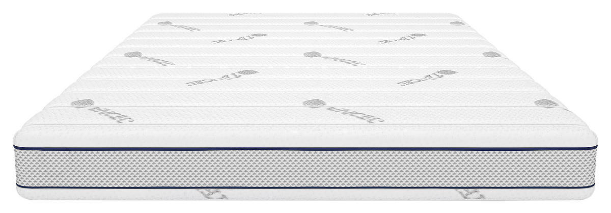 LATEXMATRATZE 100/200 cm, Höhe ca.: 20 cm, H5 + H5 = hart, 7-Zonen - Weiß, Basics, Textil (100/200cm) - Livetastic