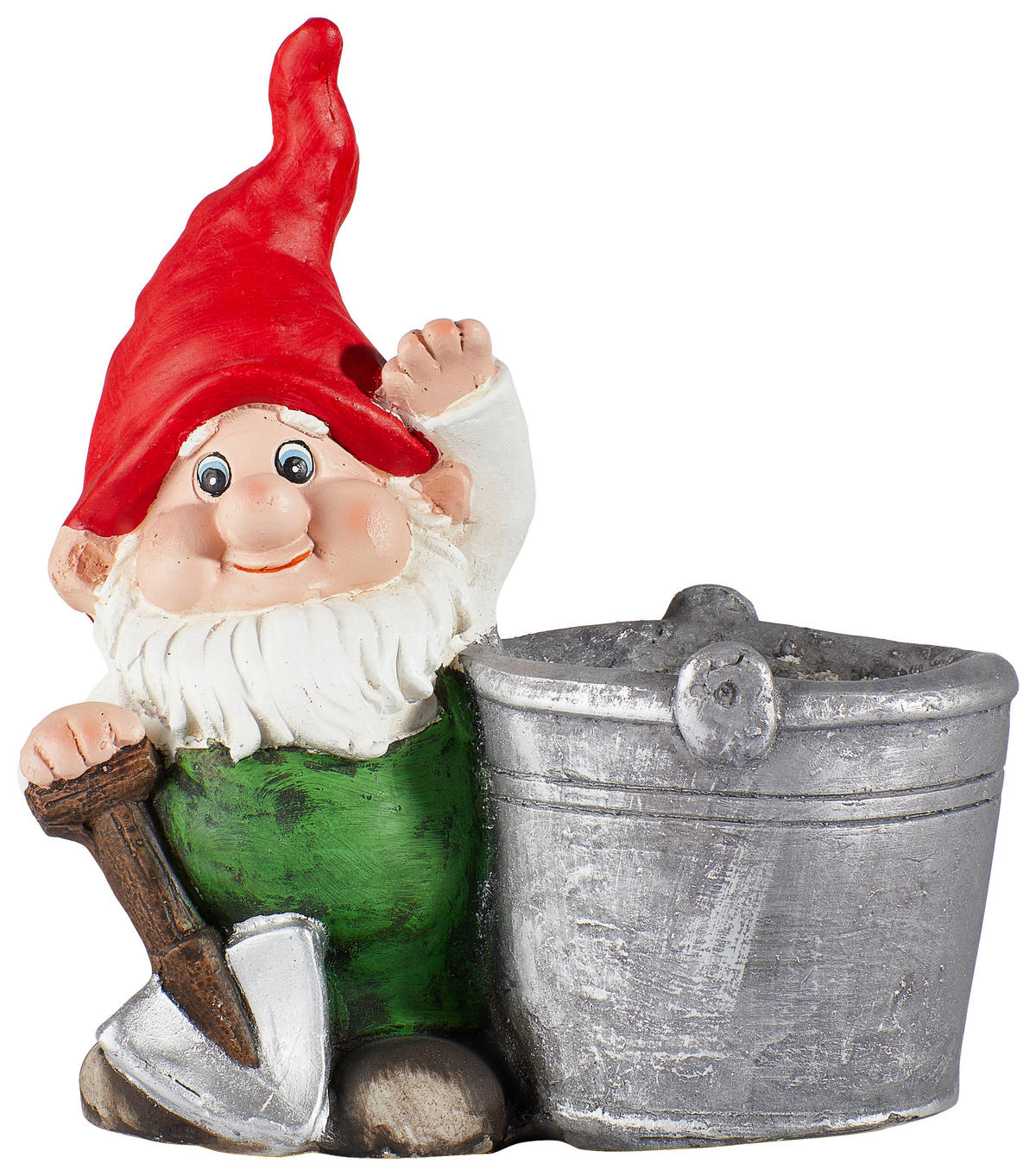 DEKOZWERG - Blau/Rot, Trend, Metall (31/33/19cm)