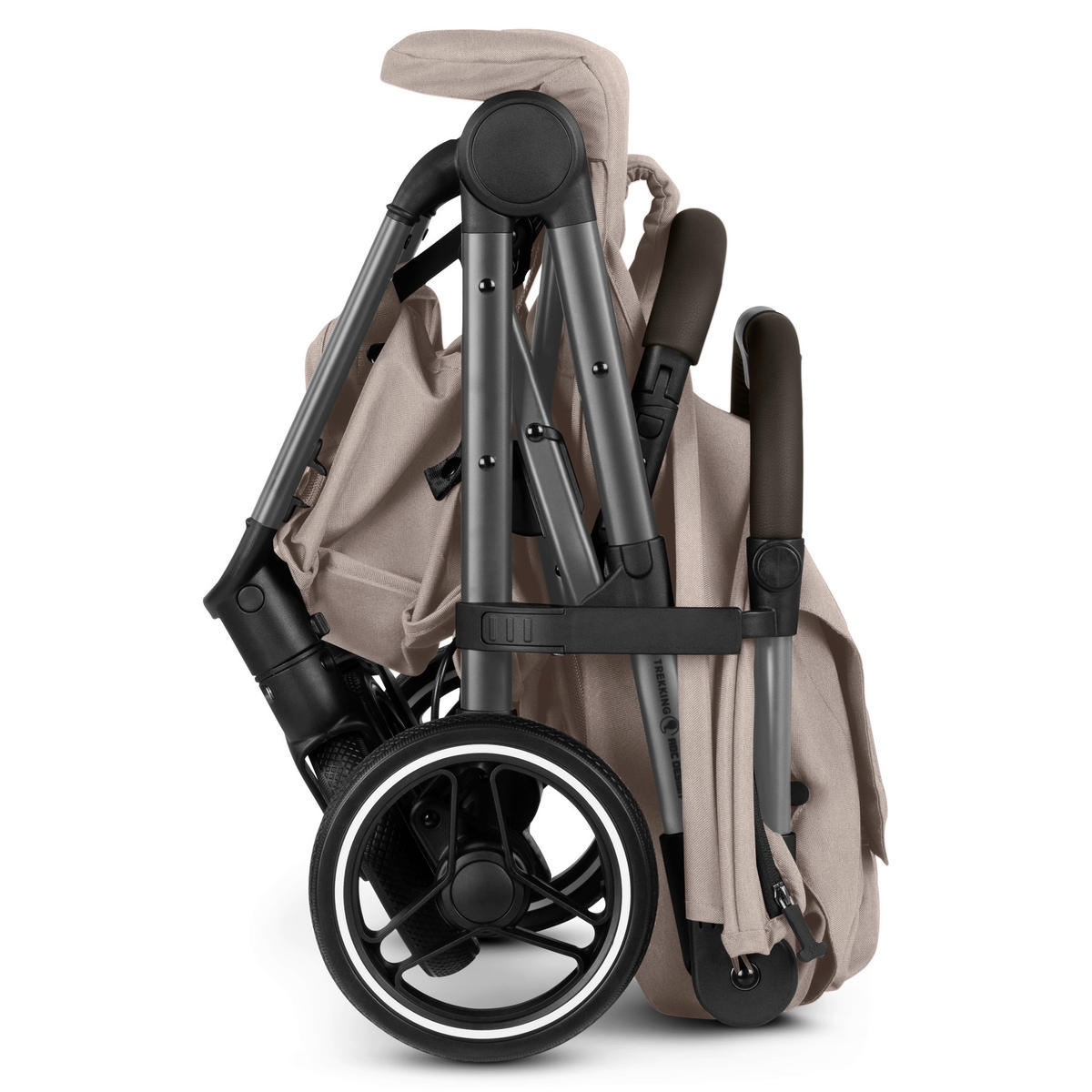 BUGGY Ping 3 Trekking 3in1  - Beigebraun, Basics, Textil (50.5/106,5/81cm) - ABC Design