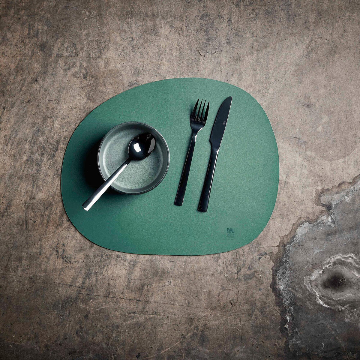 TISCHSET Textil Dunkelgrün 33,5/41 cm  - Dunkelgrün, Basics, Textil (33,5/41cm) - Aida