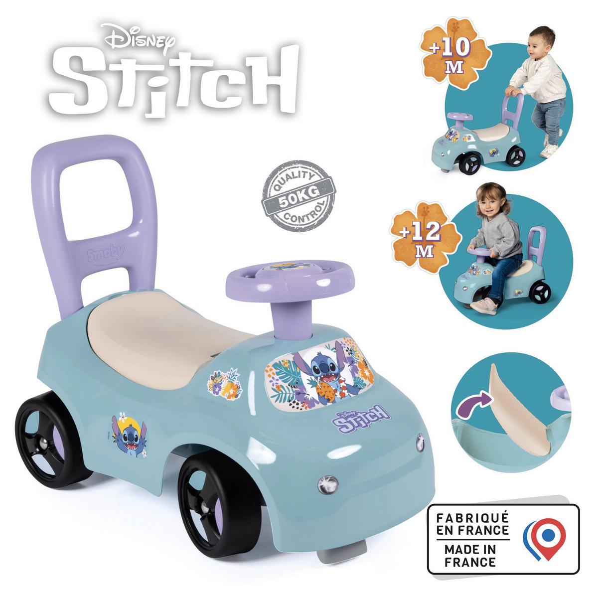 RUTSCHFAHRZEUG   - Multicolor, Basics, Kunststoff (20/50/26,80cm) - Disney
