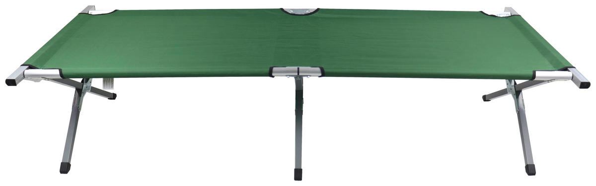 CAMPINGBETT  - Grün, MODERN, Textil/Metall (70/210cm) - Ambia Garden