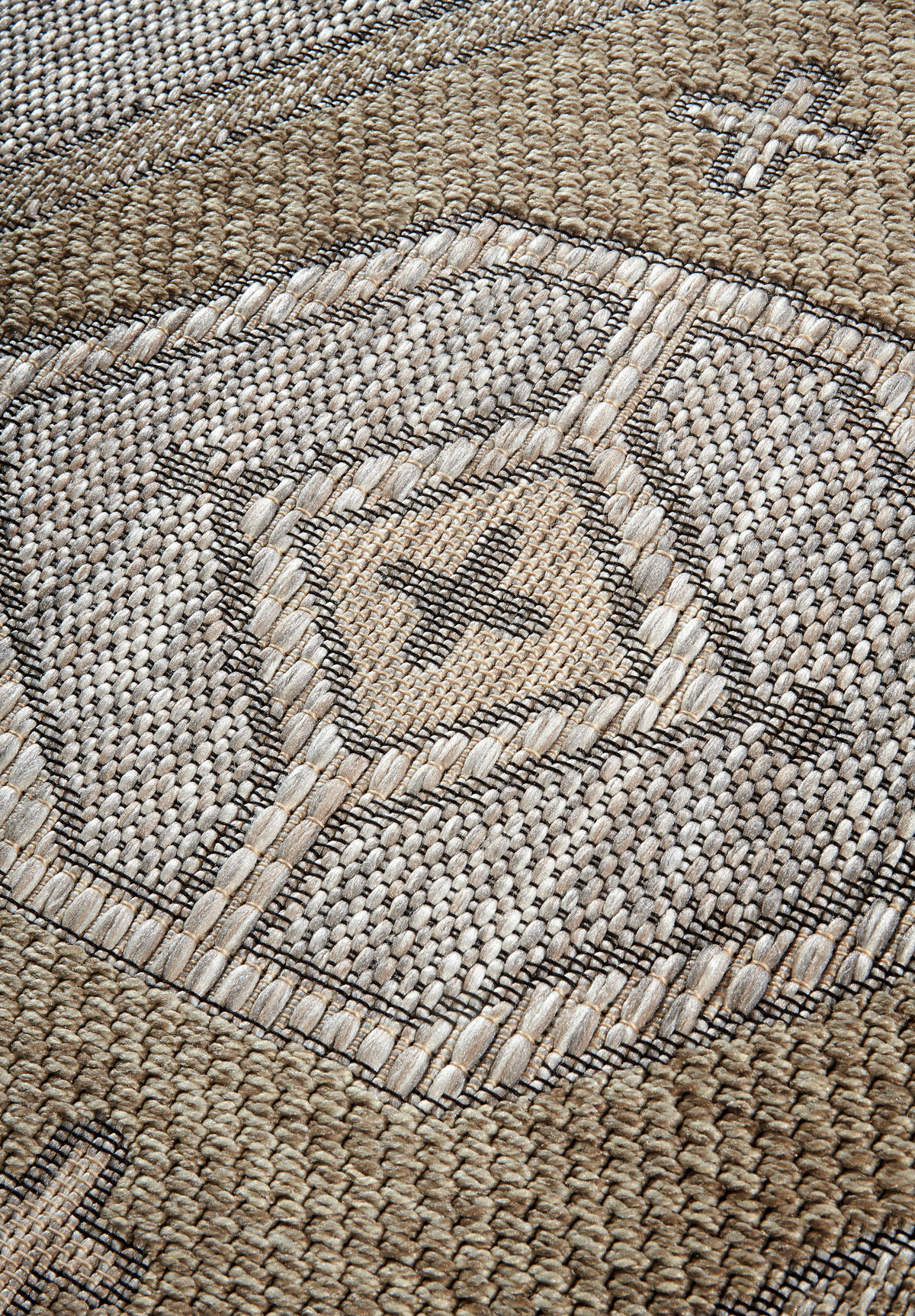 OUTDOORTEPPICH 190/290 cm Kollektion 1836 Hellbraun  - Hellbraun, Design, Kunststoff (190/290cm) - Villeroy & Boch