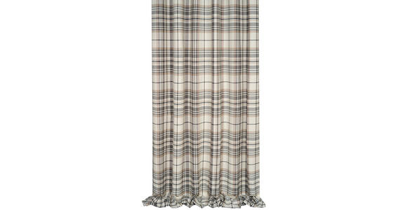 DEKOSTOFF per lfm blickdicht  - Grau, KONVENTIONELL, Textil (180cm) - Esposa
