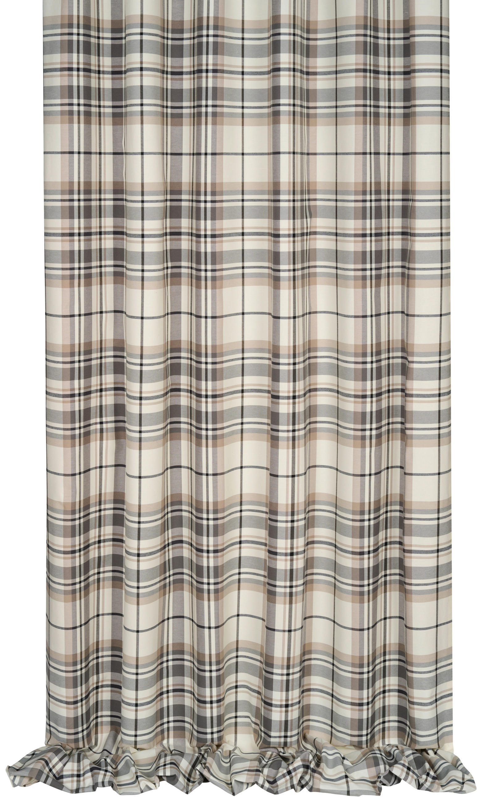 DEKOSTOFF per lfm blickdicht  - Grau, KONVENTIONELL, Textil (180cm) - Esposa