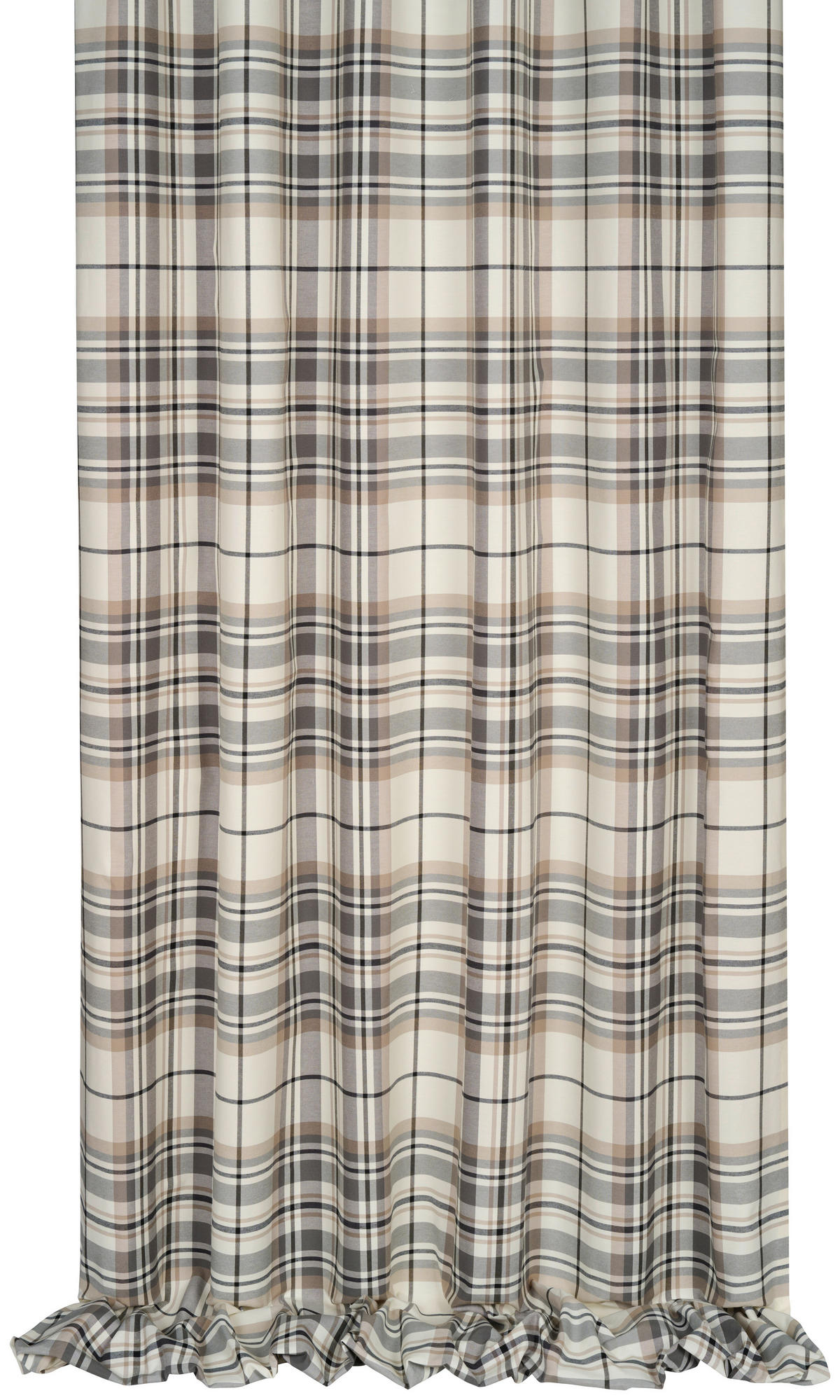 DEKOSTOFF per lfm blickdicht  - Grau, KONVENTIONELL, Textil (180cm) - Esposa