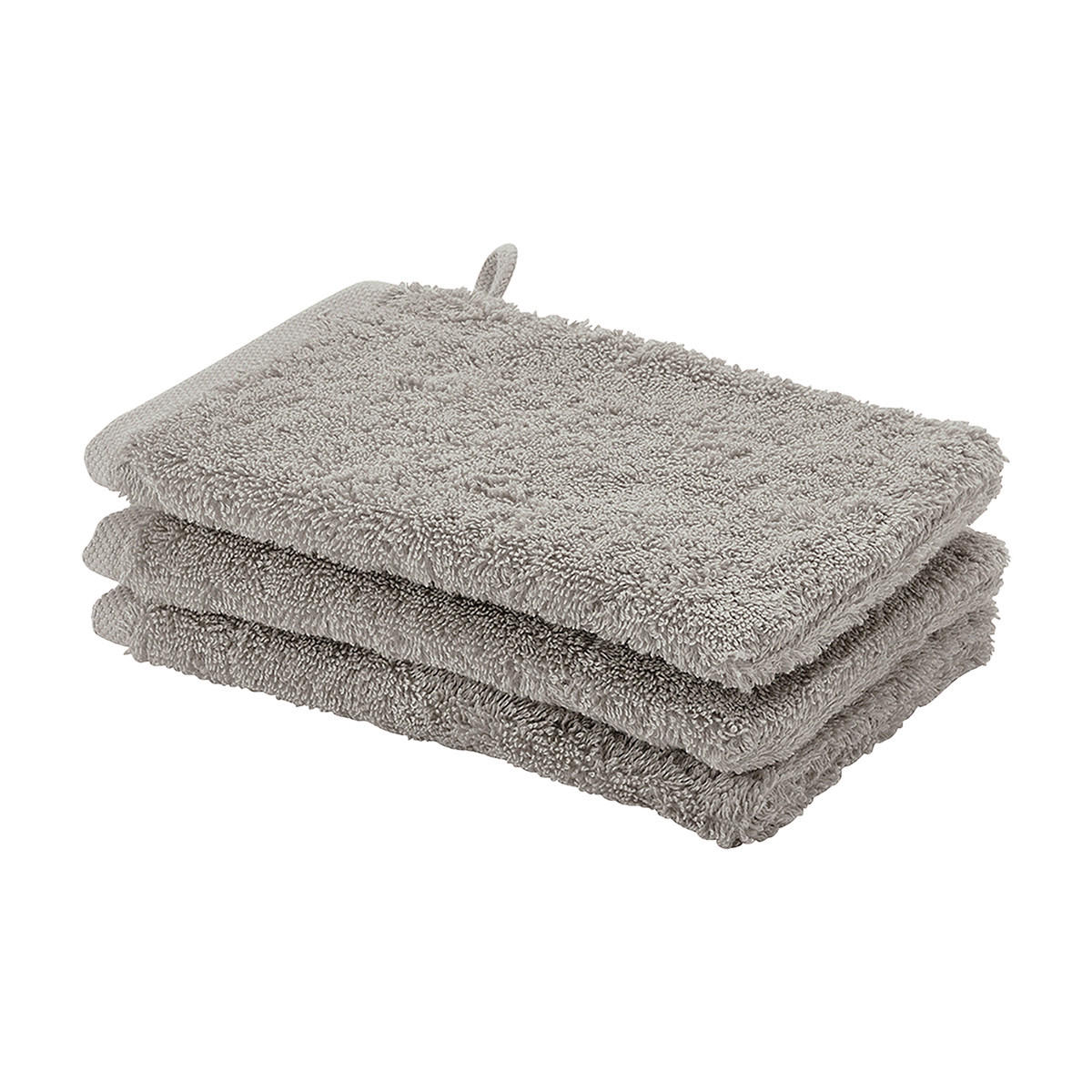 WASCHLAPPEN London Greige 3-teilig  - Greige, Basics, Textil (16/22cm) - Aquanova