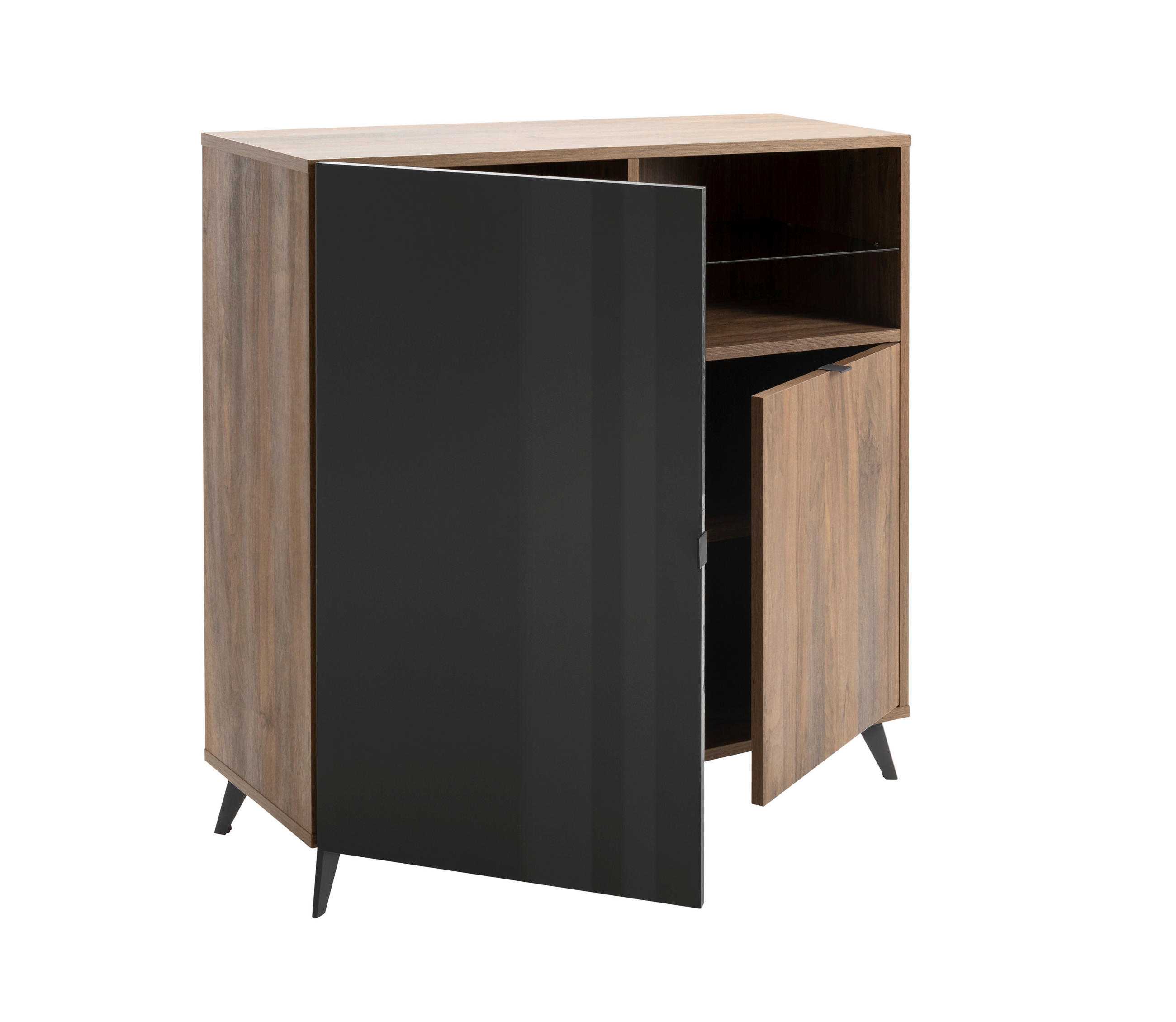 VISOKA KOMODA,  - Design, kovina/umetna masa (120/121cm) - Carryhome