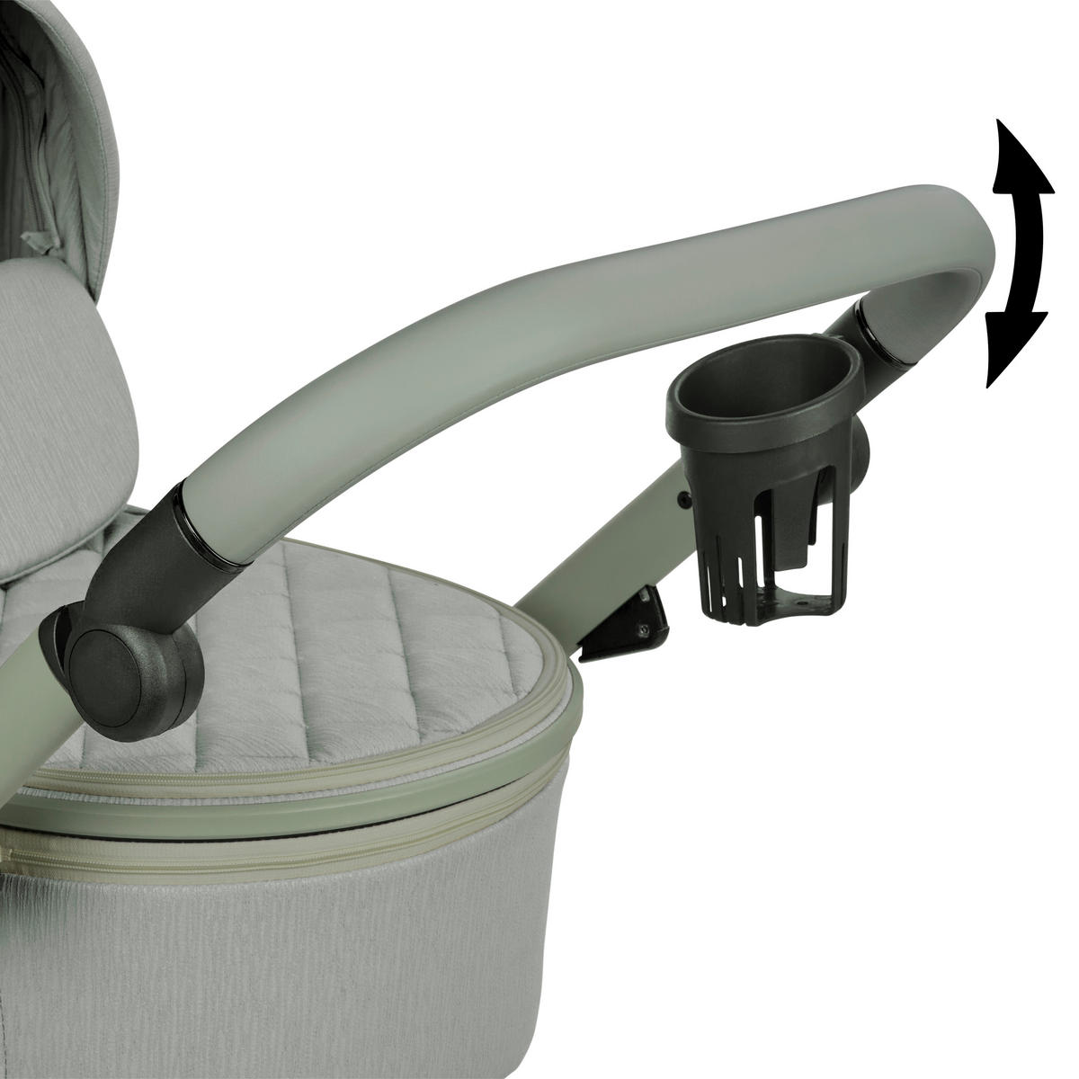 KINDERWAGENSET  - Mintgrün, Trend, Kunststoff/Textil (100/59/106cm) - Jimmylee