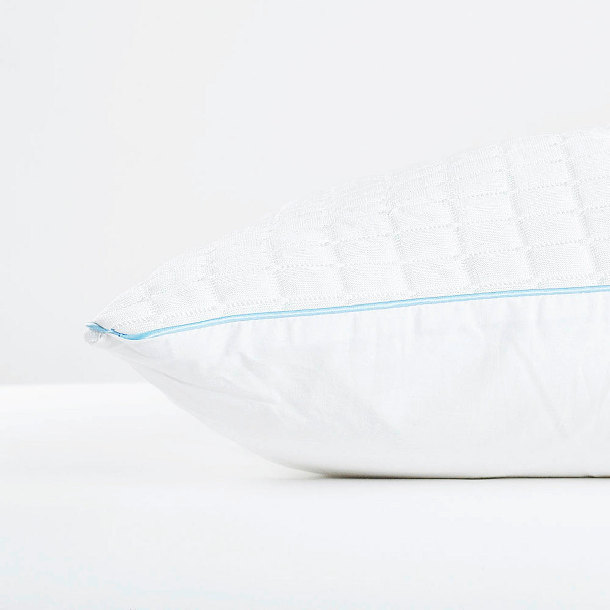 KOPFKISSEN   40/80 cm       - Weiß, Basics, Kunststoff/Textil (40/80cm) - RIBECO