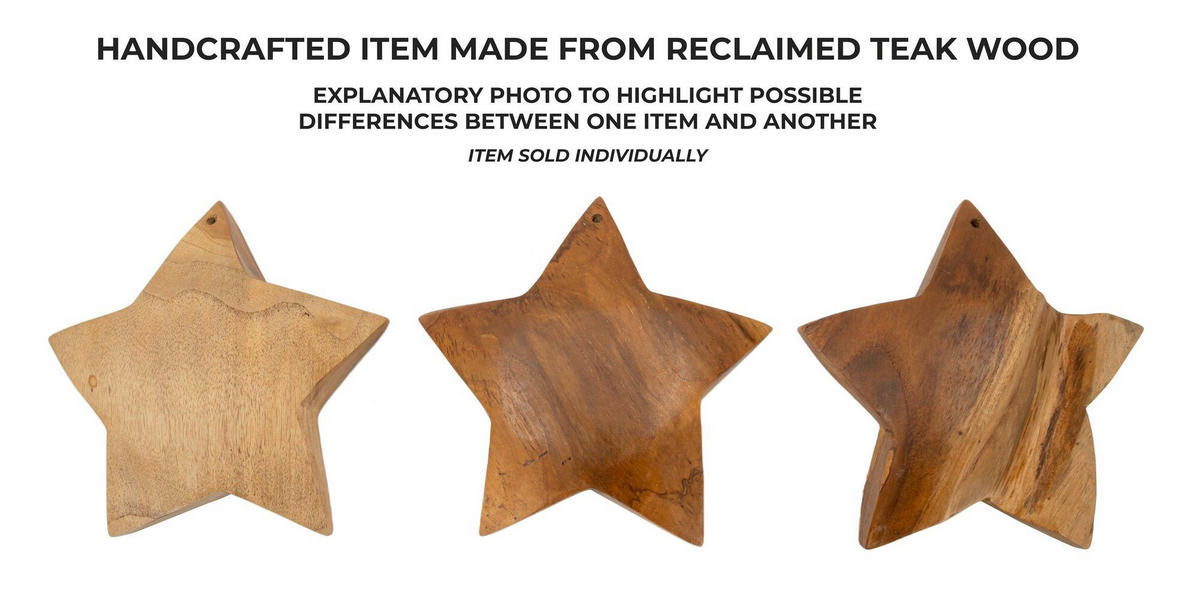 SKULPTUR - Braun, Basics, Holz (19/19/5cm)