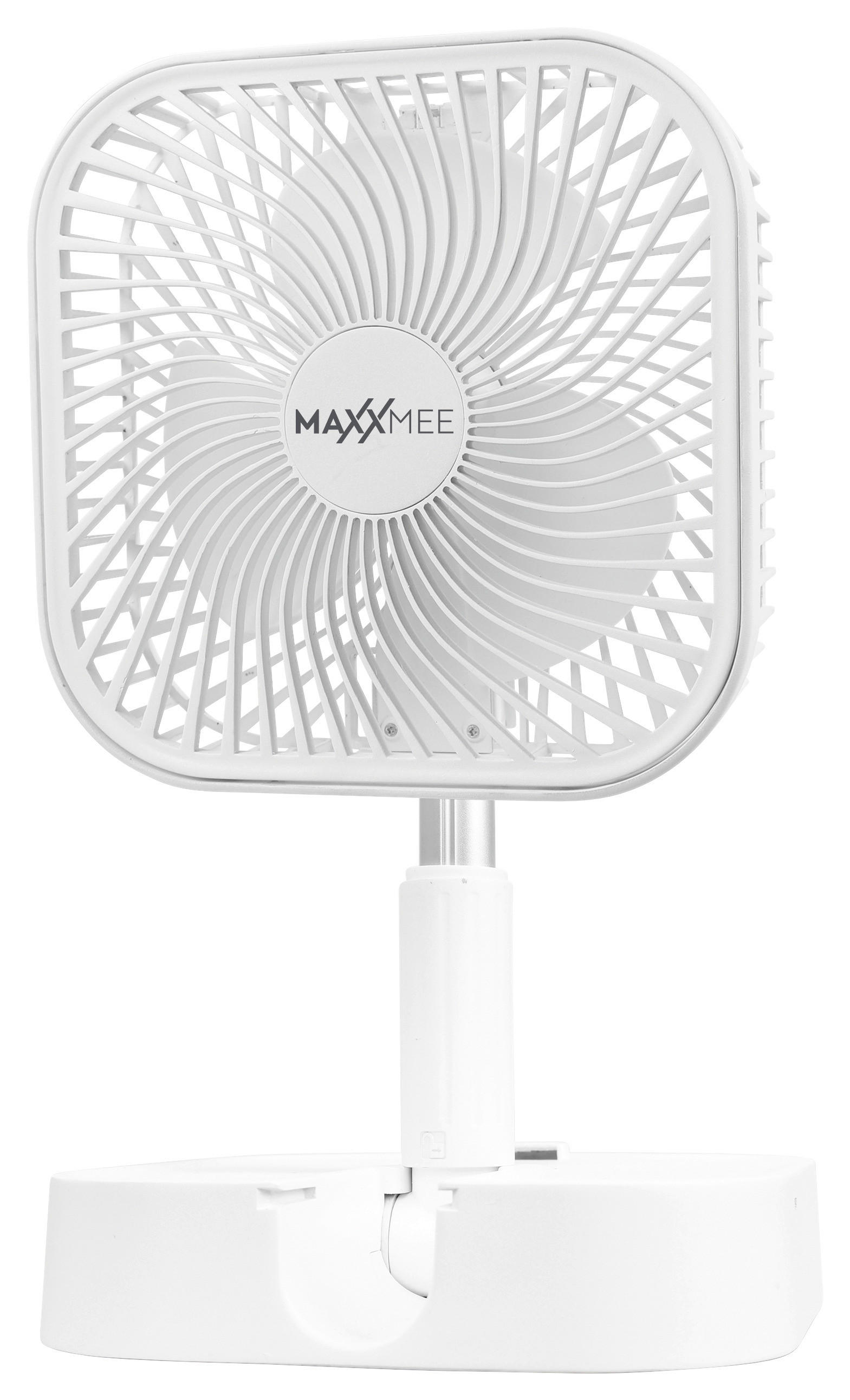 MINI-VENTILATOR MAXXMEE - Weiß, KONVENTIONELL, Kunststoff/Metall (19,7/9,3/19,7cm)