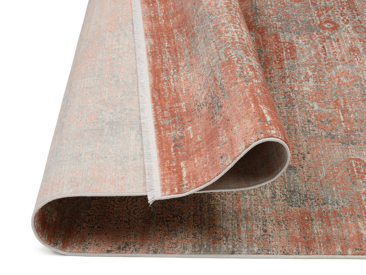 WEBTEPPICH 120/180 cm Tesoro Rot  - Rot, Design, Textil (120/180cm) - Dieter Knoll