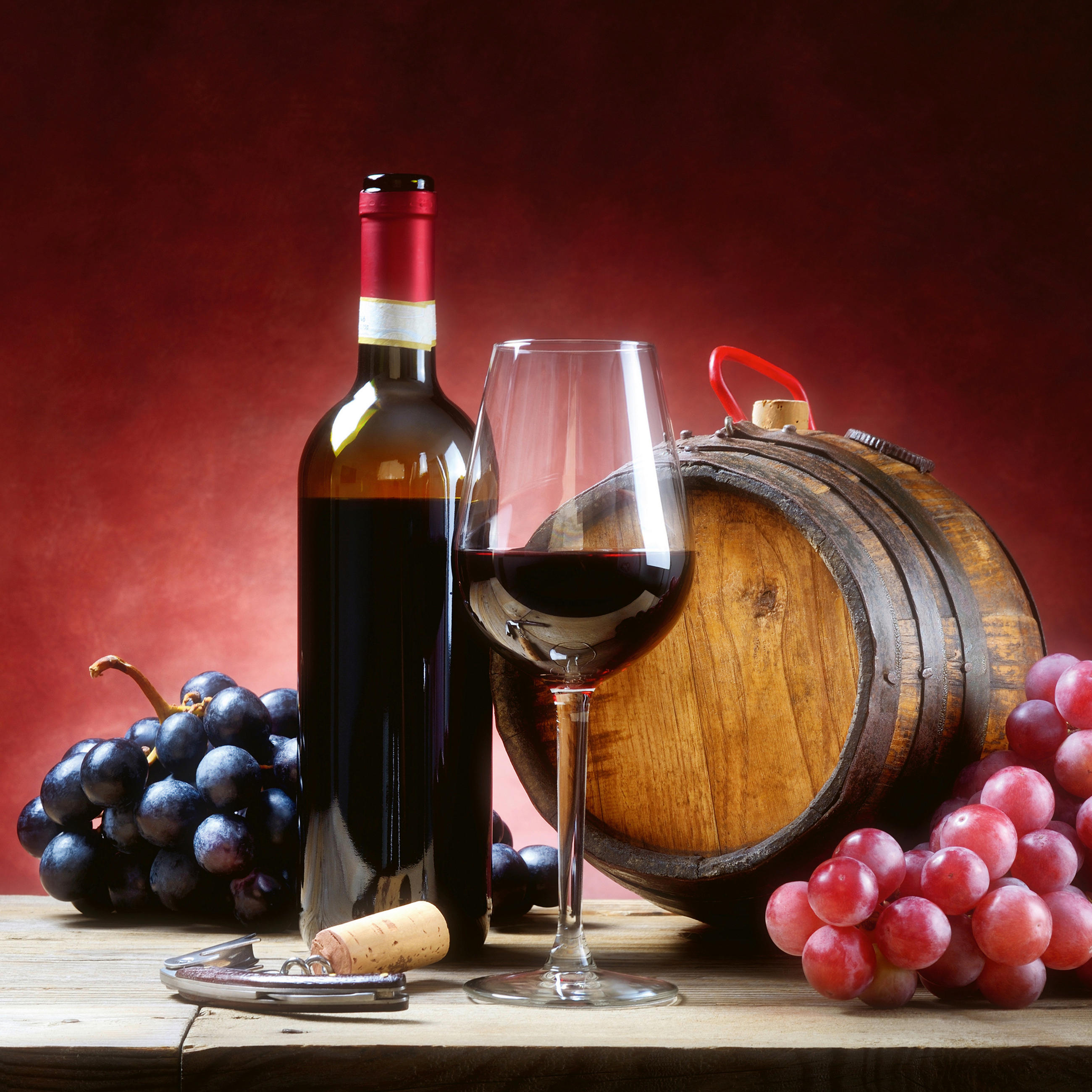 GLASBILD Getränke 20/20 cm  - Multicolor, Basics, Glas (20/20cm) - Euroart