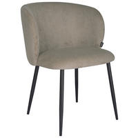 STUHL  Stoffauswahl Cord  Braun, Schwarz  - Schwarz/Braun, Design, Textil/Metall (56/78/59cm) - Stylife