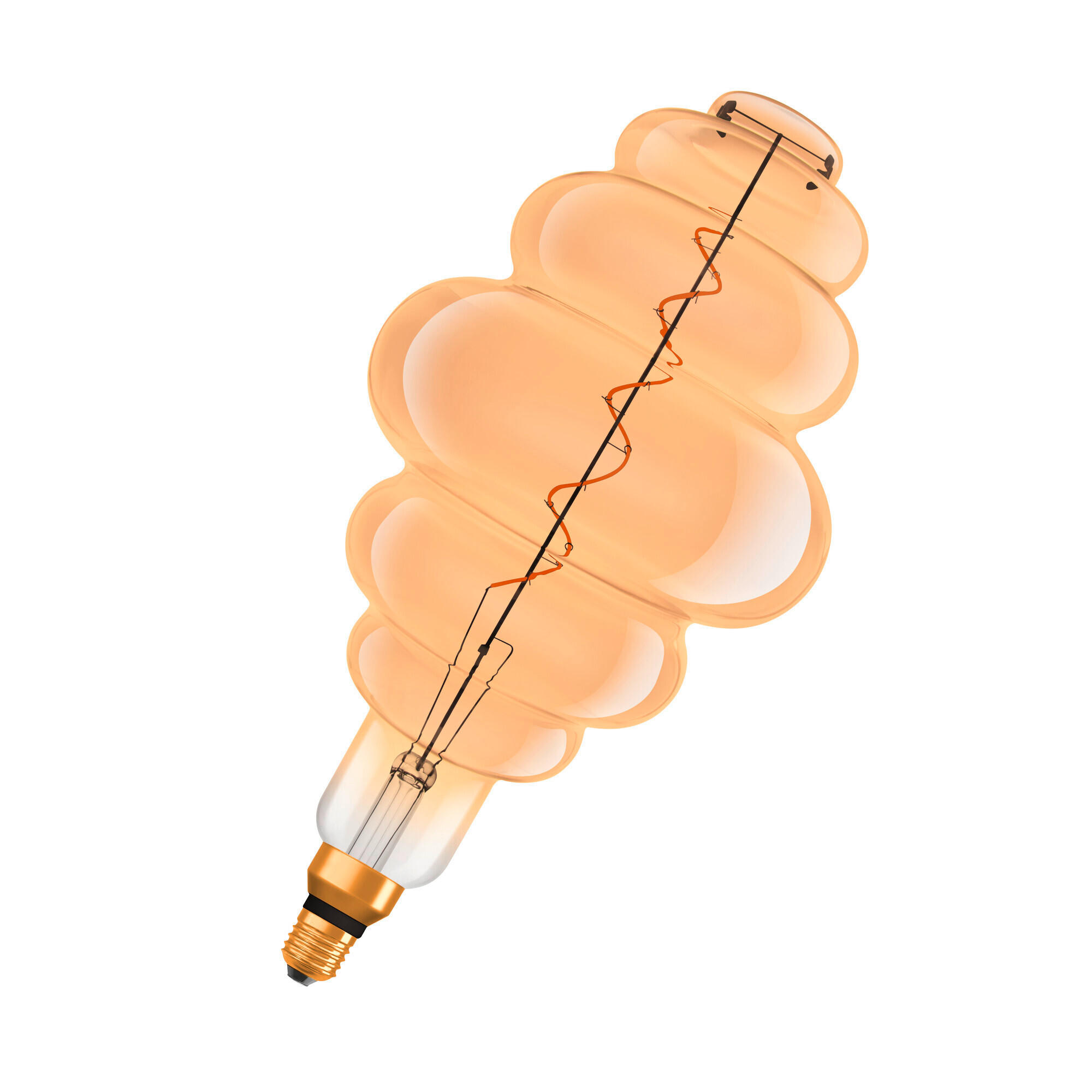 LED-LEUCHTMITTEL   E27 4,8 W  - Goldfarben, Basics, Glas (20/40,5cm) - Ledvance