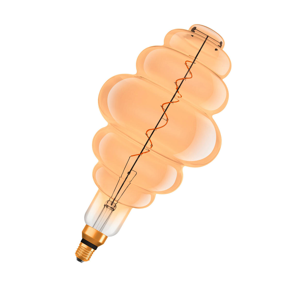 LED-LEUCHTMITTEL   E27 4,8 W  - Goldfarben, Basics, Glas (20/40,5cm) - Ledvance