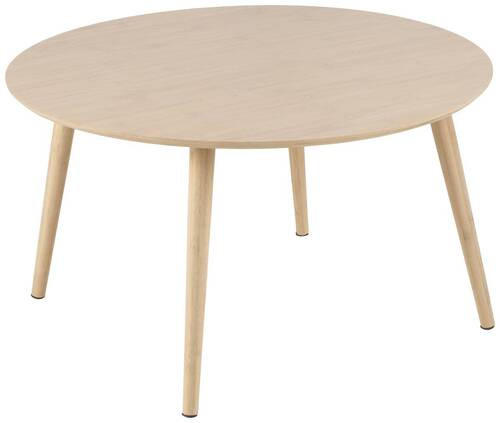 COUCHTISCH Bambus massiv 80/80/45 cm rund Naturfarben  - Naturfarben, Design, Holz (80/80/45cm) - Livetastic