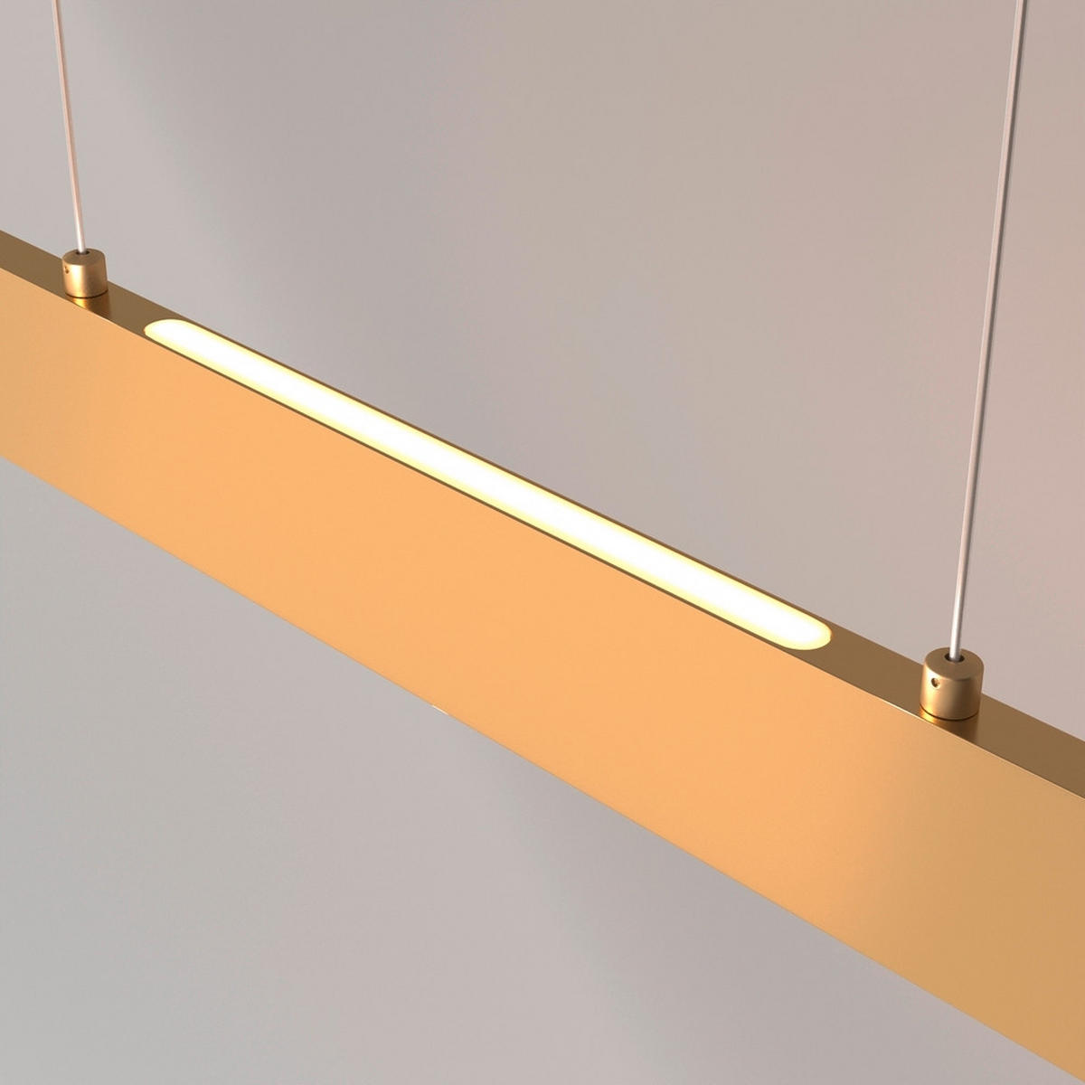 HÄNGELEUCHTE 118,5/4/8 cm    - Goldfarben, Basics, Metall (118,5/4/8cm) - MAYTONI