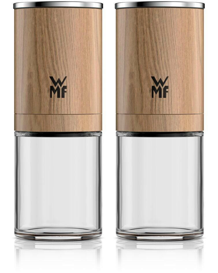 SALZ- UND PFEFFERMÜHLE    - Hellbraun, Basics, Glas/Keramik (12.1/6,2/16.4cm) - WMF