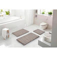 BIDET-VORLEGER Taupe  - Taupe, Basics, Kunststoff/Textil (50cm) - Esposa