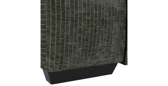 ECKSOFA Anthrazit Flachgewebe - Anthrazit/Schwarz, KONVENTIONELL, Holz/Textil (280/190cm) - Carryhome