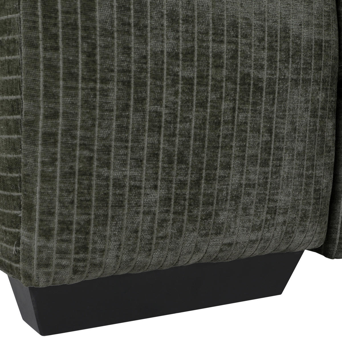ECKSOFA in Flachgewebe Anthrazit  - Anthrazit/Schwarz, Konventionell, Holz/Textil (280/190cm) - Carryhome