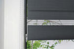 DOPPELROLLO  halbtransparent     - Grau, Basics, Textil (60/150/6cm) - Homeware