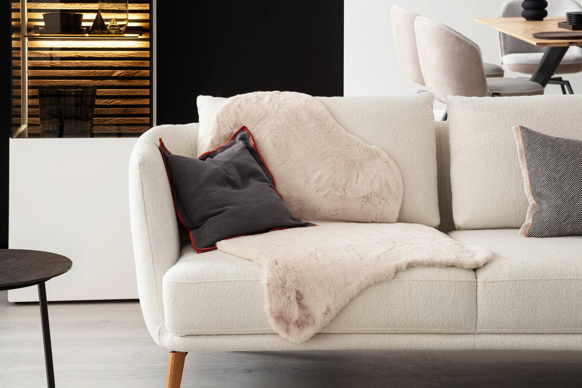 KUNSTFELL 70/110 cm Tender Creme  - Creme, KONVENTIONELL, Textil (70/110cm) - Schöner Wohnen