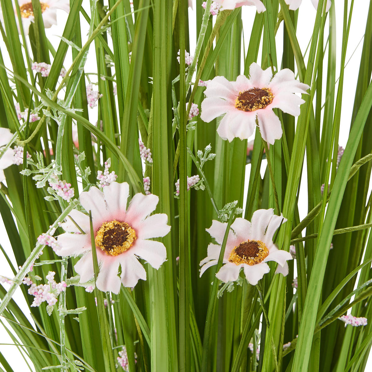 DEKORATIONSGRÄS - lila/vit, Lifestyle, metall/plast (100cm)