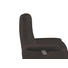 RELAXSESSEL Echtleder - Kastanienfarben/Chromfarben, Design, Leder/Metall (80/109/88cm) - Beldomo Premium