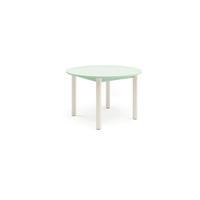 ESSTISCH in Metall, Holzwerkstoff 120/120/76 cm  - Salbeigrün/Weiß, Natur, Holzwerkstoff/Metall (120/120/76cm) - Tom Tailor