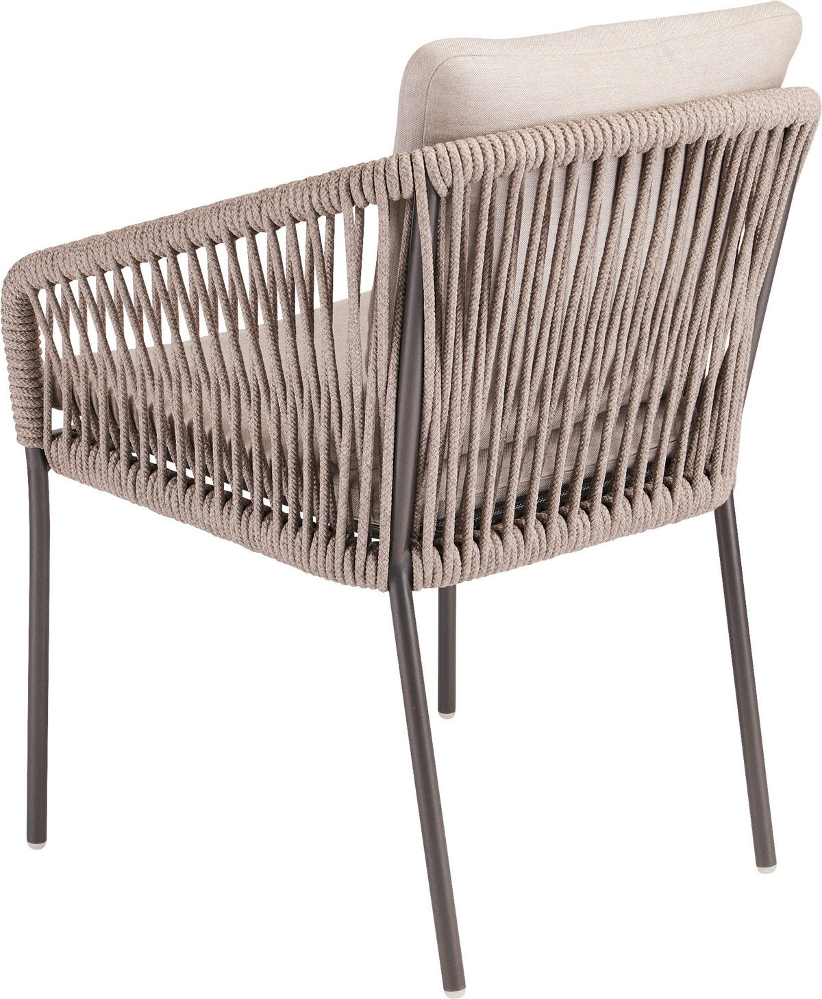 STAPELSESSEL Aluminium Anthrazit, Greige  - Greige/Anthrazit, Basics, Textil/Metall (84/78/76cm) - Stern