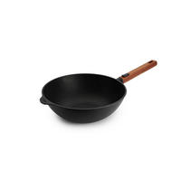 WOKPFANNE Eco Logic 28 cm  - Anthrazit, Basics, Metall (28cm) - WOLL