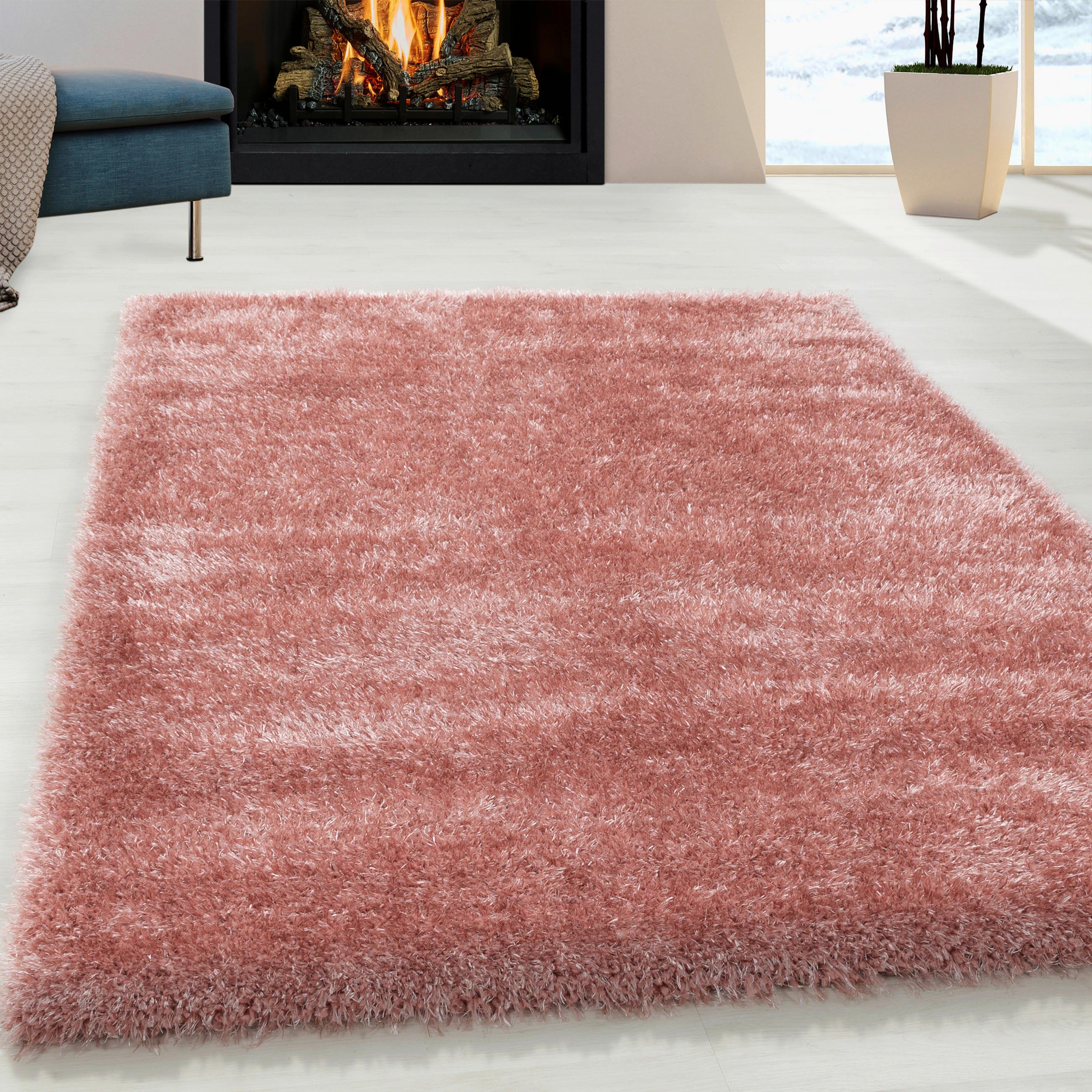 LÄUFER 80/250 cm Rosa - Rosa, Basics, Textil (80/250cm) - Novel