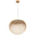 LED-HÄNGELEUCHTE 60/38/163,5 cm  - Eichefarben/Naturfarben, Trend, Holzwerkstoff/Metall (60/38/163,5cm) - Novel