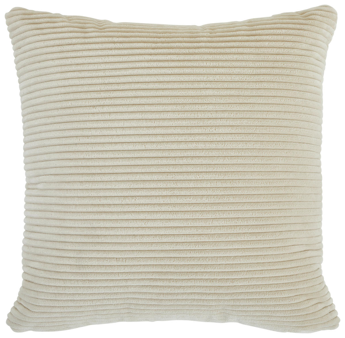 ECKSOFA in Cord Beige  - Beige/Schwarz, Design, Kunststoff/Textil (196/303cm) - Livetastic