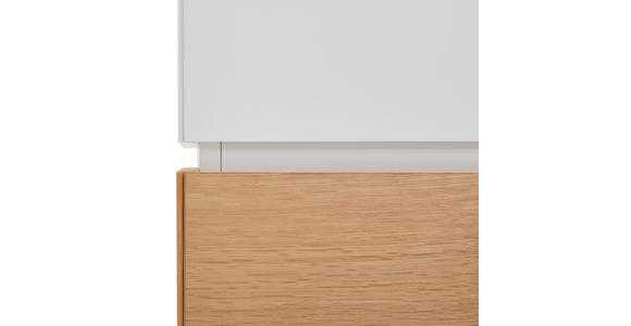 HIGHBOARD  in 100/120/40 cm  - Eichefarben/Weiß, KONVENTIONELL, Holzwerkstoff (100/120/40cm) - Novel