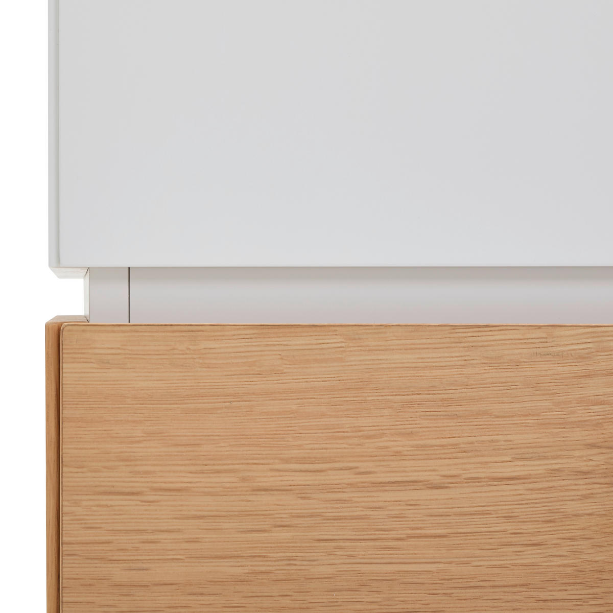 HIGHBOARD  in 100/120/40 cm  - Eichefarben/Weiß, KONVENTIONELL, Holz/Holzwerkstoff (100/120/40cm) - Novel