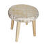 HOCKER Tanne Beige, Goldfarben - Beige/Goldfarben, Holz/Textil (34/35cm) HOCKER Tanne Beige, Goldfarben - Beige/Goldfarben, Holz/Textil (34/35cm)