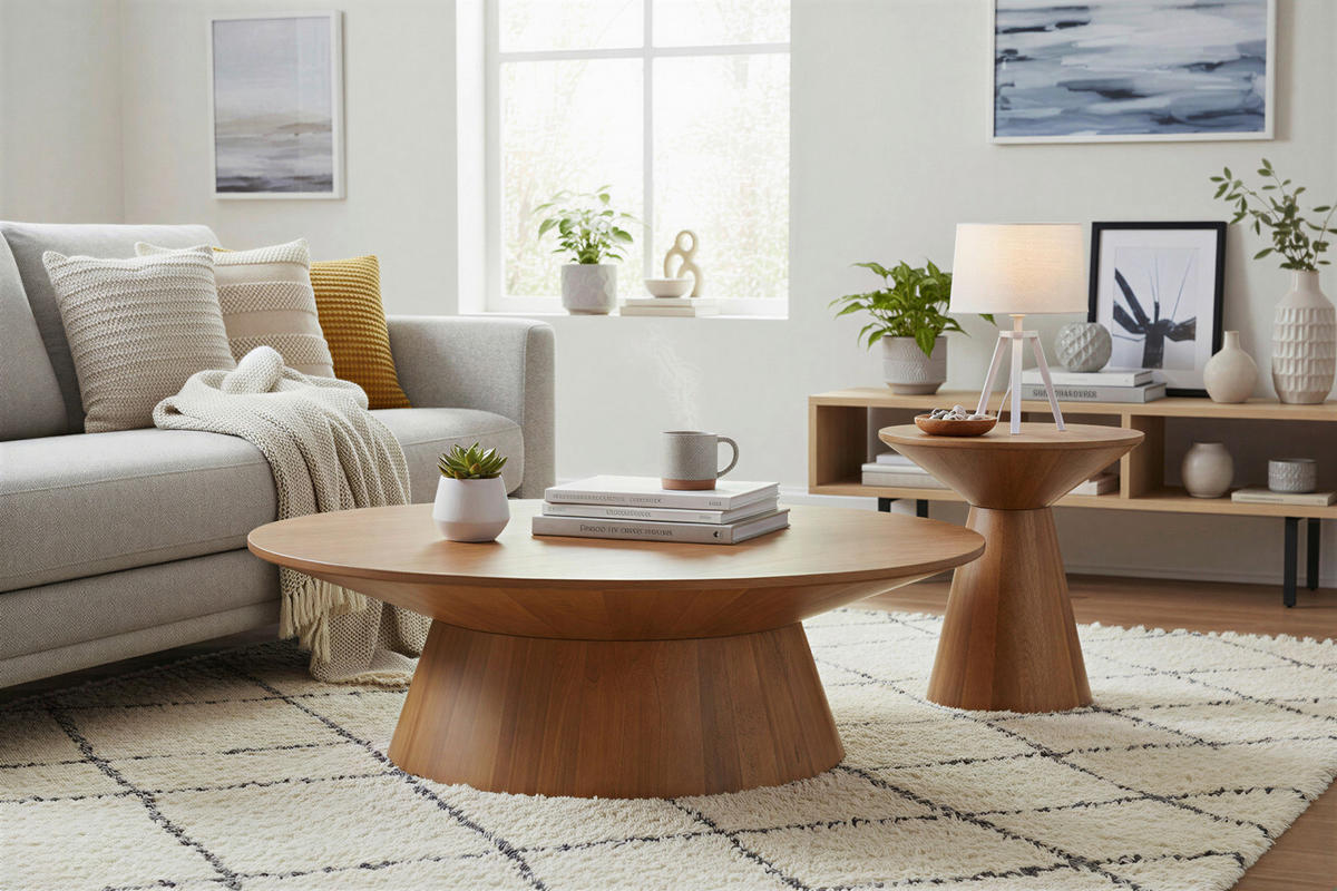 BEISTELLTISCH in Holz 60/60/60 cm  - Naturfarben, Design, Holz (60/60/60cm) - MID.YOU