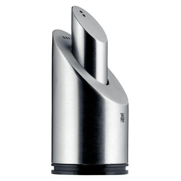 SALZ- UND PFEFFERSTREUER - Silberfarben, Basics, Glas/Metall (4,5/8cm) - WMF