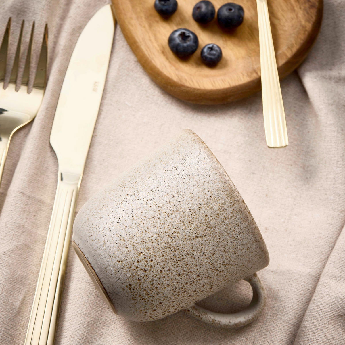 TASSENSET RAW 6-teilig  - Beige, Basics, Keramik (200ml) - Aida