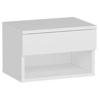 NACHTTISCH 44,6/29/31,6 cm  Weiss  - Weiss, Design, Holzwerkstoff (44,6/29/31,6cm) - MID.YOU