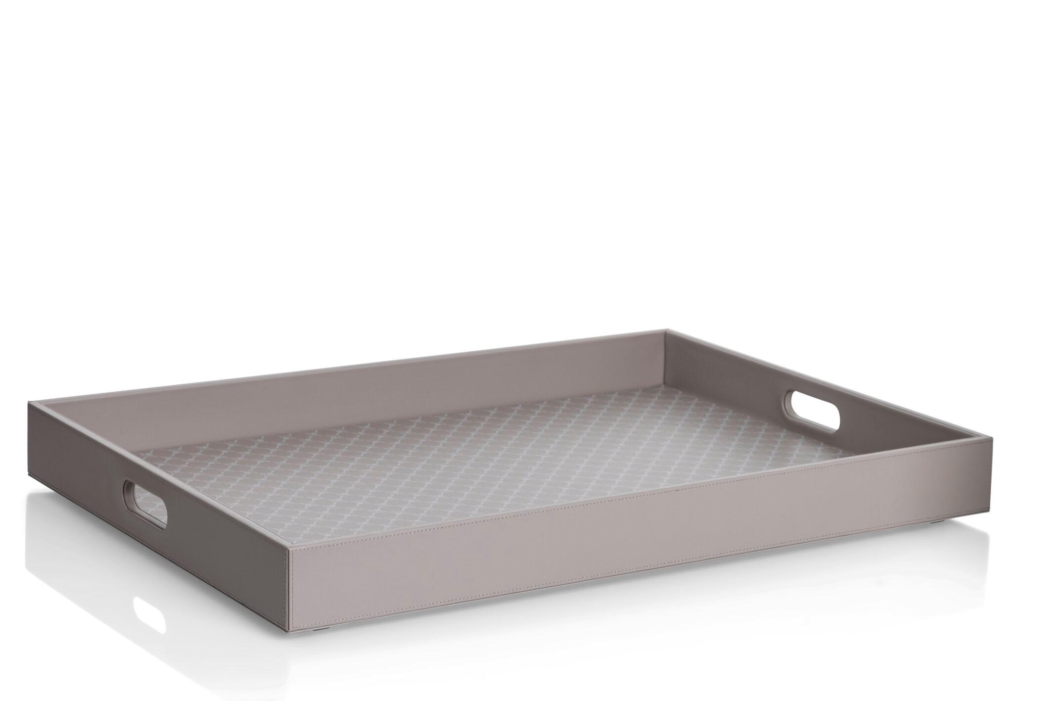 DEKOTABLETT     - Weiß/Grau, Design, Kunststoff (47/65,5/7,5cm) - Joop!