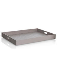 DEKOTABLETT     - Weiß/Grau, Design, Kunststoff (47/65,5/7,5cm) - Joop!