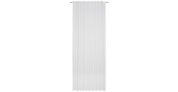FERTIGVORHANG halbtransparent - Weiß, Basics, Textil (140/245cm) - Esposa