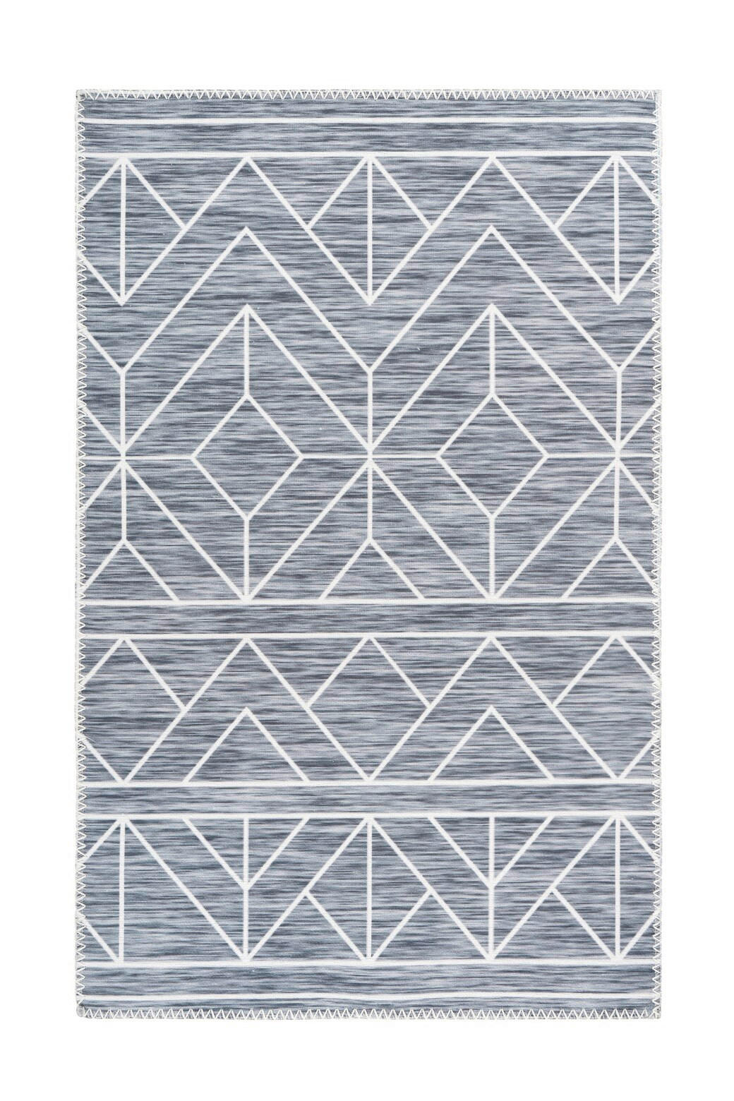FLACHWEBETEPPICH 120/180 cm Anthrazit  - Anthrazit, Basics, Textil (120/180cm) - Novel